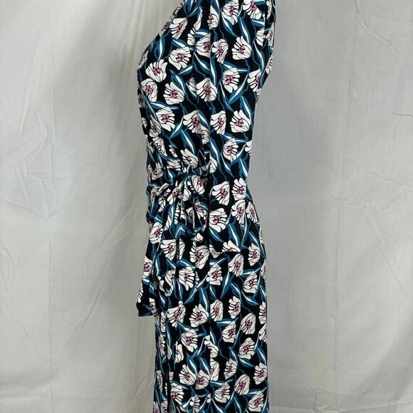 Diane von Furstenberg Women's Julian Two Wrap Dress Fortune Vine Print Size XS - Picture 3 of 8